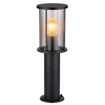 Globo GRACEY pedestal light black, 1-light source