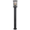 Globo GRACEY path light black, 1-light source, Motion sensor