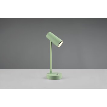 Reality Lenny Table lamp LED green, 1-light source