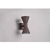 Trio Ardas Outdoor Wall Light rust-coloured, 2-light sources