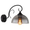 Globo COTTAGE Wall Light black, 1-light source