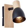 Brilliant Daintree Wall Light Ecru, black, 1-light source