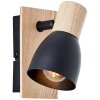 Brilliant Daintree Wall Light Ecru, black, 1-light source
