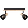 Brilliant Daintree Ceiling Light Ecru, black, 2-light sources