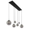 Steinhauer Bollique Pendant Light black, 6-light sources
