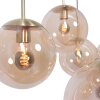 Steinhauer Bollique Pendant Light brass, 6-light sources