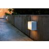 Lutec Gridy Outdoor Wall Light LED white, 1-light source