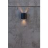 Lutec Beams Outdoor Wall Light LED black, 1-light source