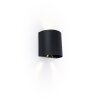 Lutec Beams Outdoor Wall Light LED black, 1-light source