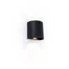 Lutec Beams Outdoor Wall Light LED black, 1-light source