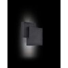 Lutec Rialto Outdoor Wall Light LED black, 2-light sources