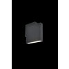 Lutec Rialto Outdoor Wall Light LED black, 2-light sources