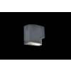 Lutec Marbo Outdoor Wall Light anthracite, 2-light sources
