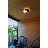Lutec Goleta Outdoor Wall Light LED black, 1-light source