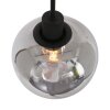Steinhauer Lotus Pendant Light black, 3-light sources