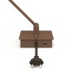 Steinhauer Retina Wall Light LED bronze, 1-light source