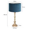 Steinhauer Bassiste Table lamp bronze, 1-light source
