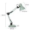 Steinhauer Study Table lamp green, 1-light source