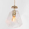 Steinhauer Grazioglass Pendant Light brass, 1-light source