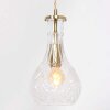 Steinhauer Grazioglass Pendant Light brass, 1-light source