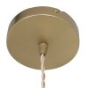 Steinhauer Grazioglass Pendant Light brass, 1-light source