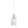Steinhauer Grazioglass Pendant Light brass, 1-light source