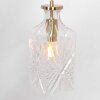Steinhauer Grazioglass Pendant Light brass, 1-light source