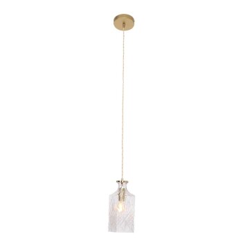 Steinhauer Grazioglass Pendant Light brass, 1-light source