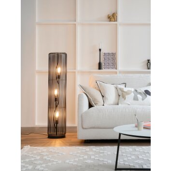 SCHÖNER WOHNEN-Kollektion Cage Floor Lamp black, 3-light sources