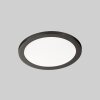 SCHÖNER WOHNEN-Kollektion Flat Ceiling Light LED black, white, 1-light source