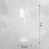 SCHÖNER WOHNEN-Kollektion Sun Table lamp LED white, 1-light source, Colour changer