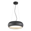SCHÖNER WOHNEN-Kollektion Wood Pendant Light LED Wood like finish, black, 1-light source