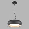 SCHÖNER WOHNEN-Kollektion Wood Pendant Light LED Wood like finish, black, 1-light source