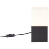 Brilliant Twisty Table lamp black, 1-light source