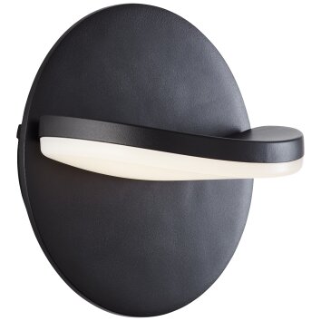 Brilliant Soare Outdoor Wall Light LED black, 1-light source
