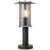 Brilliant Detroit pedestal light black, 1-light source