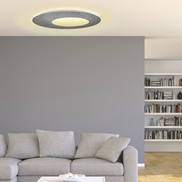 Escale BLADE OPEN Ceiling Light LED grey, 1-light source