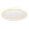 Globo TINI Ceiling Light LED white, 2-light sources, Remote control, Colour changer