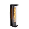 Lucide SLIGO Outdoor Wall Light black, 1-light source