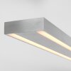 Steinhauer Bande Pendant Light LED brushed steel, 4-light sources