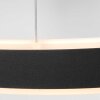 Steinhauer Ringlux Pendant Light LED black, 2-light sources