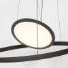 Steinhauer Ringlux Pendant Light LED black, 3-light sources