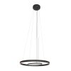 Steinhauer Ringlux Pendant Light LED black, 3-light sources