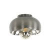 Mirror Ceiling Light matt nickel, black, 1-light source