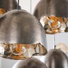 Mirror Pendant Light matt nickel, black, 7-light sources