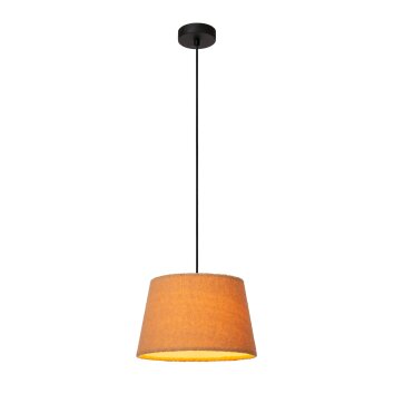 Lucide WOOLLY Pendant Light black, 1-light source