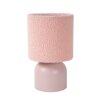Lucide WOOLLY Table lamp pink, 1-light source