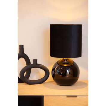 Lucide ESTERAD Table lamp black, 1-light source