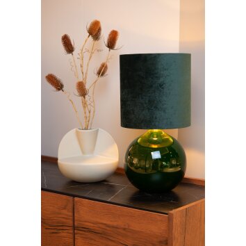 Lucide ESTERAD Table lamp green, 1-light source