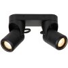 Lucide NIORT outdoor ceiling light black, 2-light sources